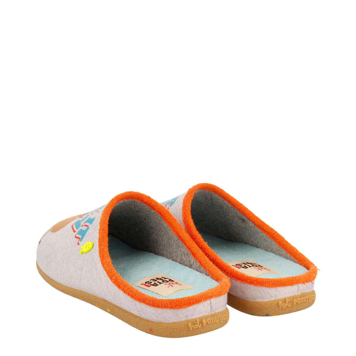 ZAPATILLAS DE ESTAR POR CASA HOT POTATOES GRIS OLVIA