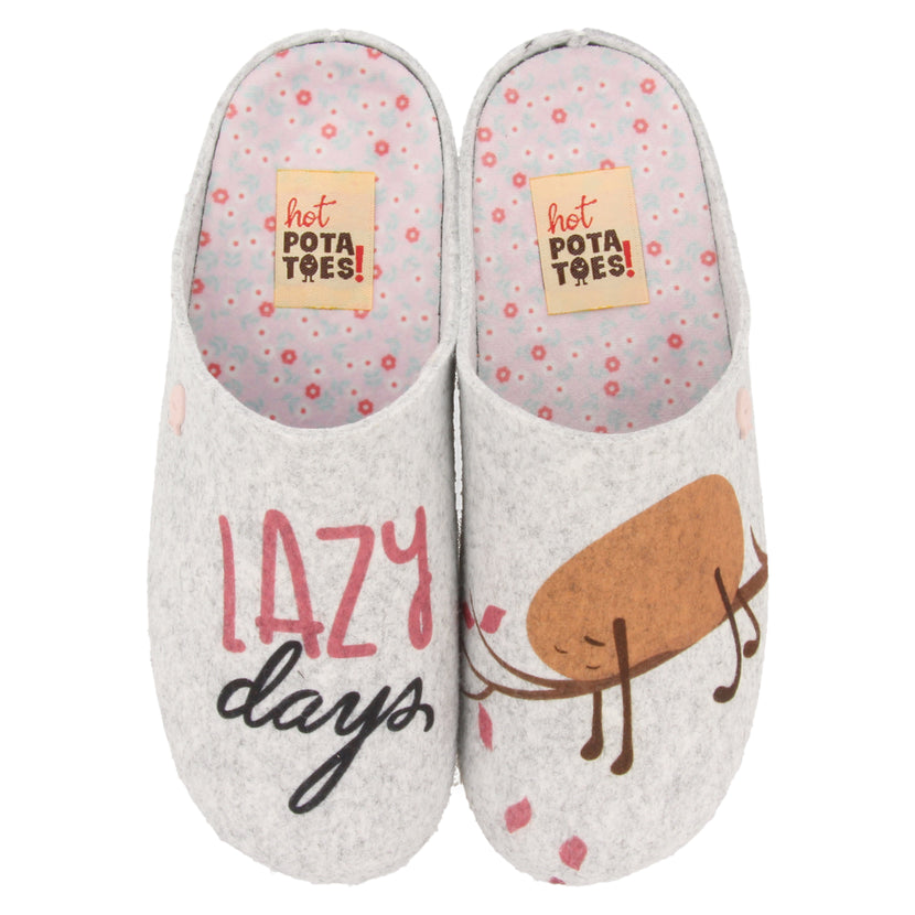 ZAPATILLAS DE ESTAR POR CASA DE LA COLECCIÓN HOT POTATOES MUSAU
