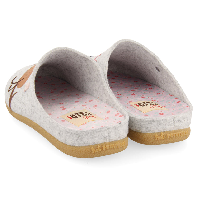 ZAPATILLAS DE ESTAR POR CASA DE LA COLECCIÓN HOT POTATOES MUSAU