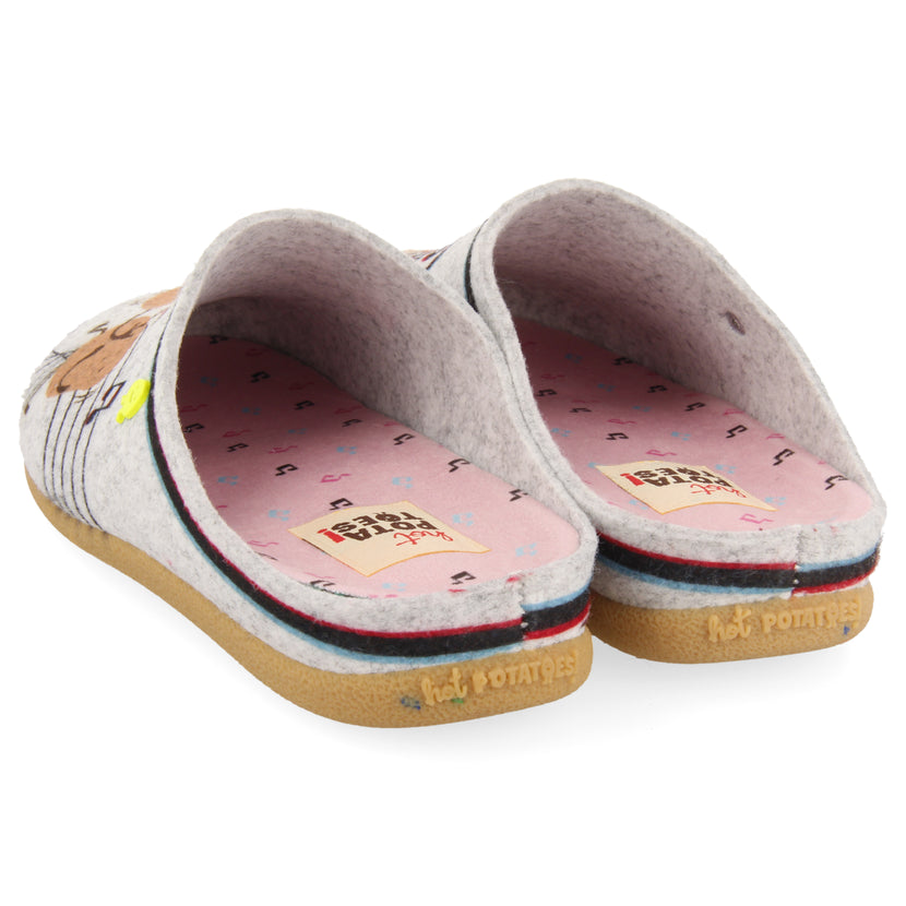 ZAPATILLAS DE ESTAR POR CASA DE LA COLECCIÓN HOT POTATOES FEHRINS
