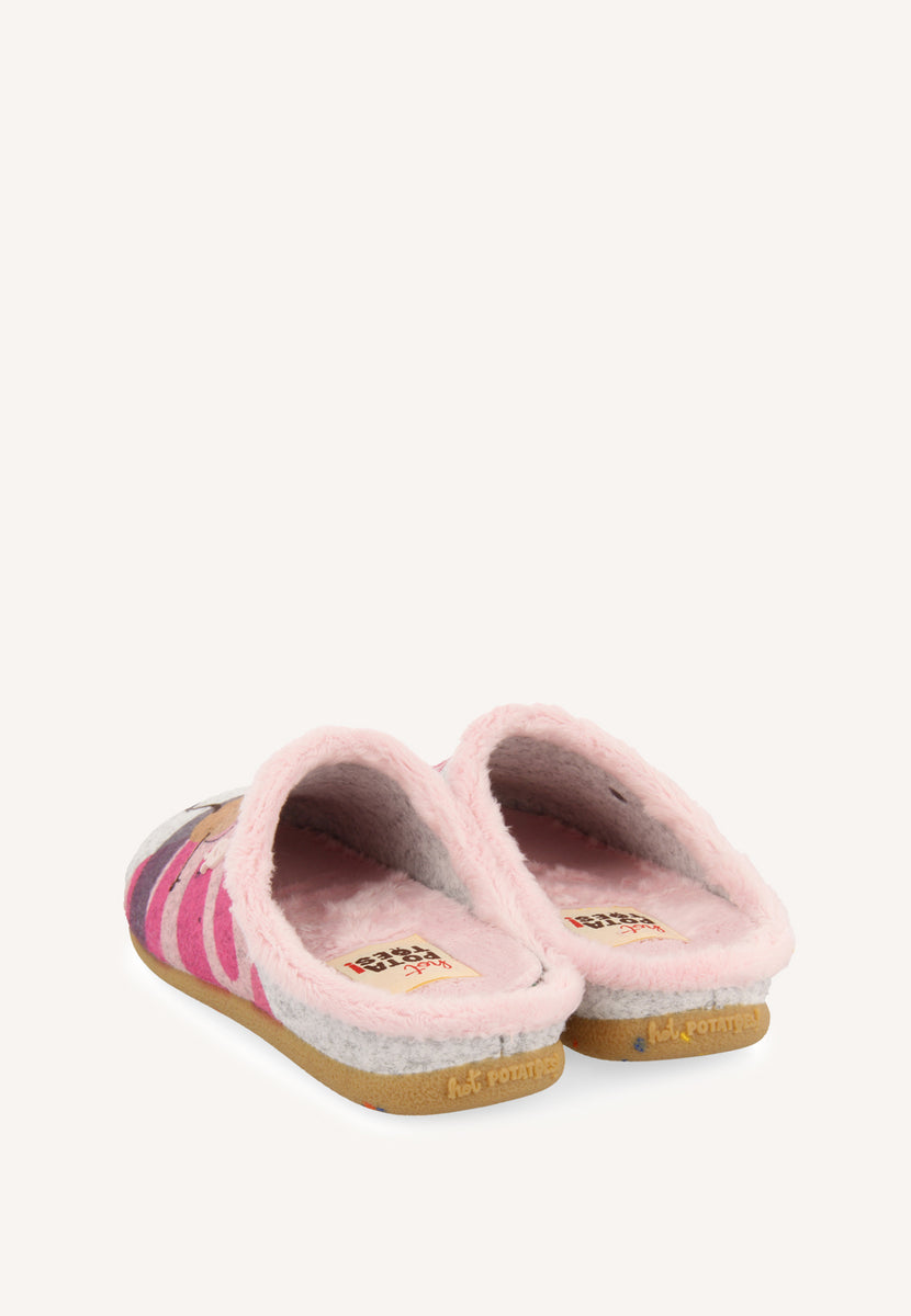 ZAPATILLAS DE CASA DIBUJO Y FRASE LIGIST