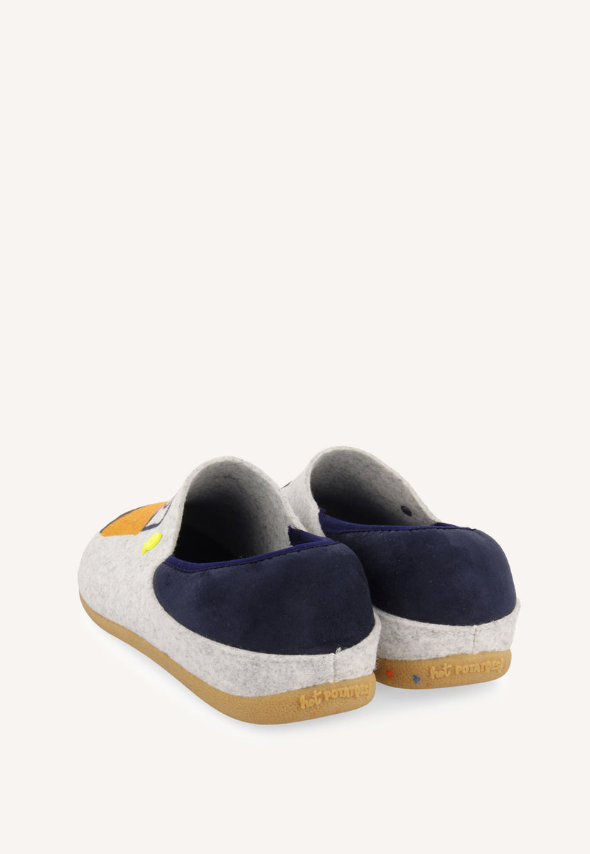 ZAPATILLAS DE CASA DIBUJO Y FRASE KAUNS