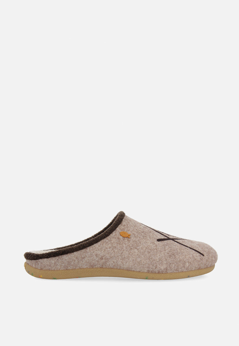 ZAPATILLAS DE CASA DIBUJO Y FRASE JENBACH