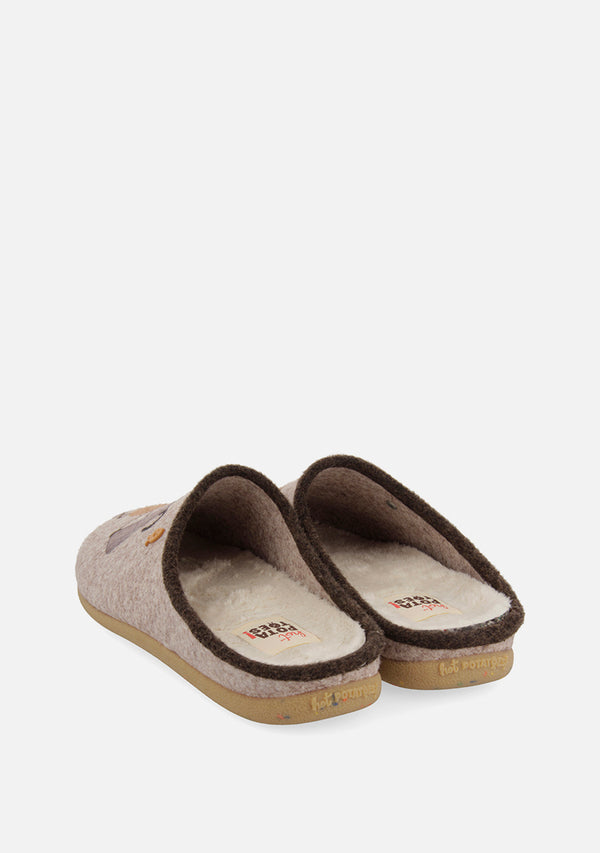 ZAPATILLAS DE CASA DIBUJO Y FRASE JENBACH