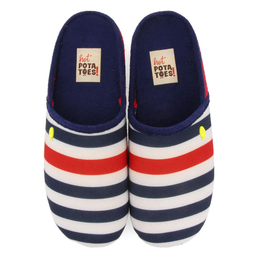 ZAPATILLAS DE ESTAR POR CASA HOT POTATOES MULTICOLOR LASCANO