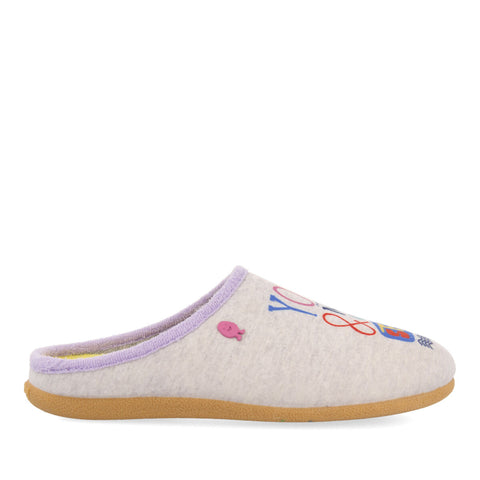 ZAPATILLAS DE ESTAR POR CASA HOT POTATOES GRIS MARRADI