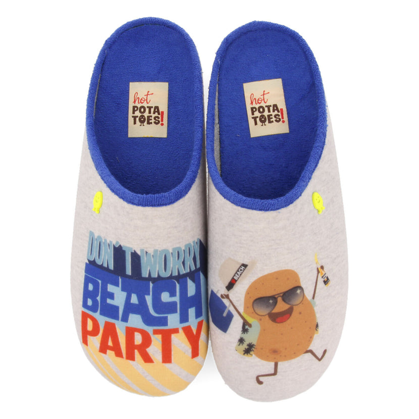 ZAPATILLAS DE ESTAR POR CASA HOT POTATOES GRIS MARLTON