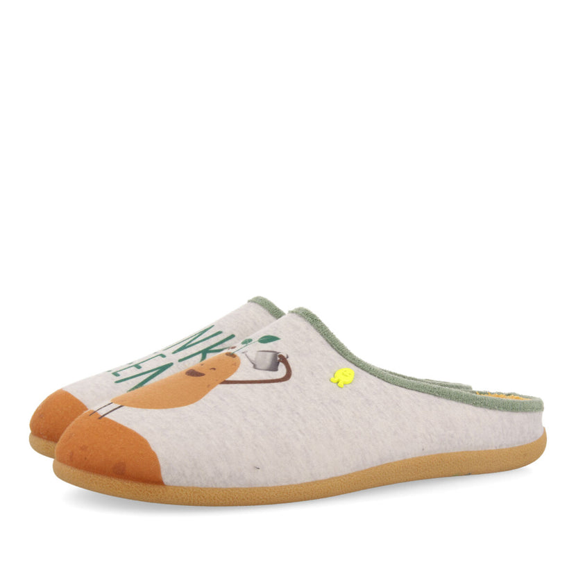 ZAPATILLAS DE ESTAR POR CASA HOT POTATOES GRIS CUDAHY