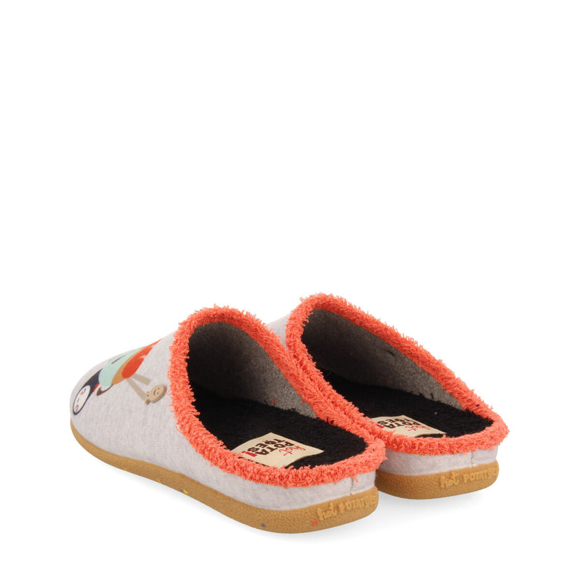 ZAPATILLAS DE ESTAR POR CASA HOT POTATOES GRIS REGGELLO