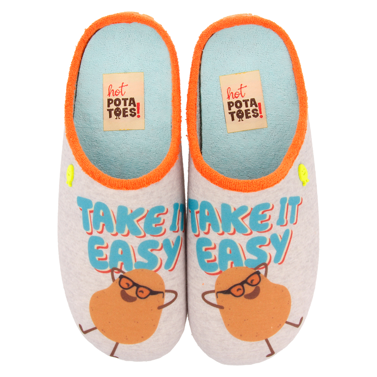 ZAPATILLAS DE ESTAR POR CASA HOT POTATOES GRIS OLVIA