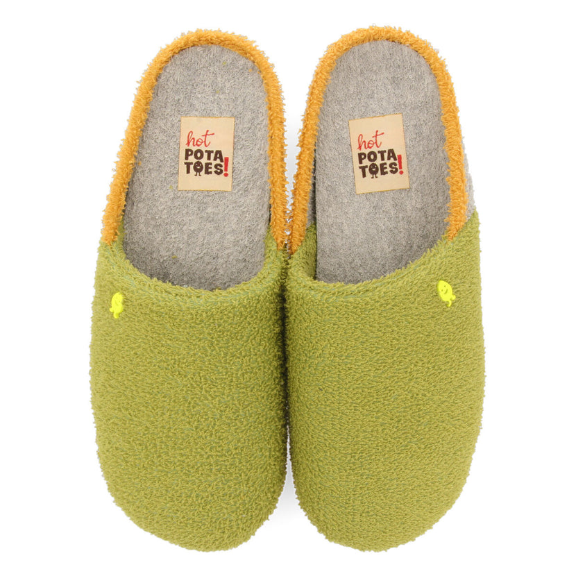 ZAPATILLAS DE ESTAR POR CASA HOT POTATOES VERDES BALDERSON