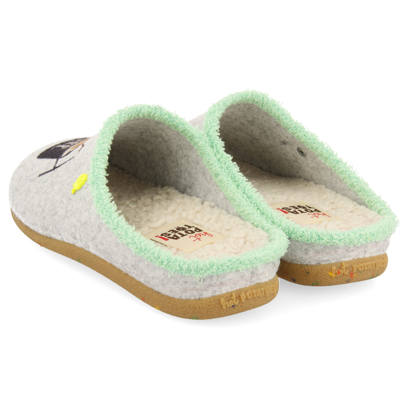 ZAPATILLAS DE ESTAR POR CASA DE LA COLECCIÓN HOT POTATOES NURNEY