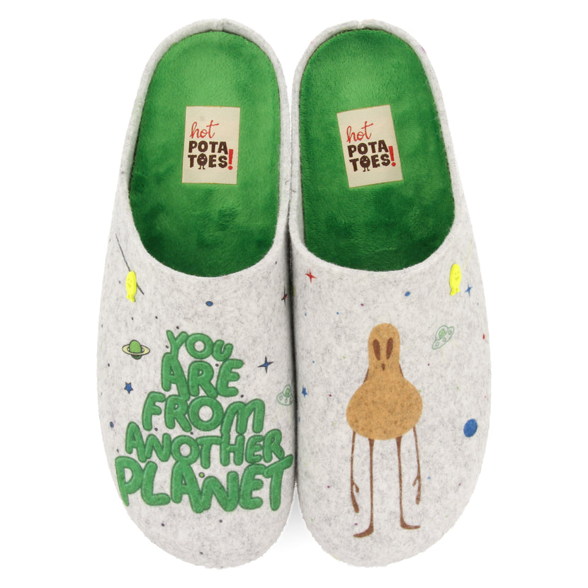 ZAPATILLAS DE ESTAR POR CASA DE LA COLECCIÓN HOT POTATOES NAUL