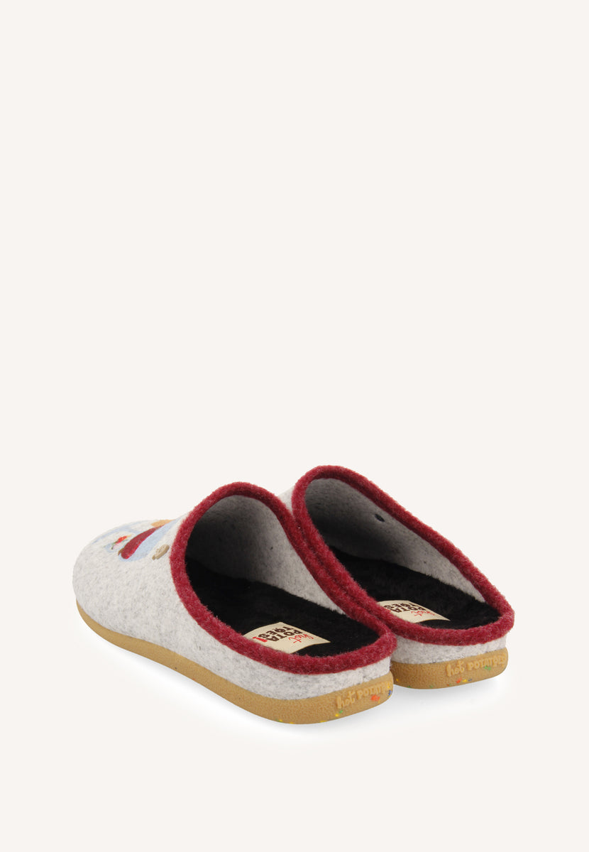 ZAPATILLAS DE CASA DIBUJO Y FRASE KILTEEL