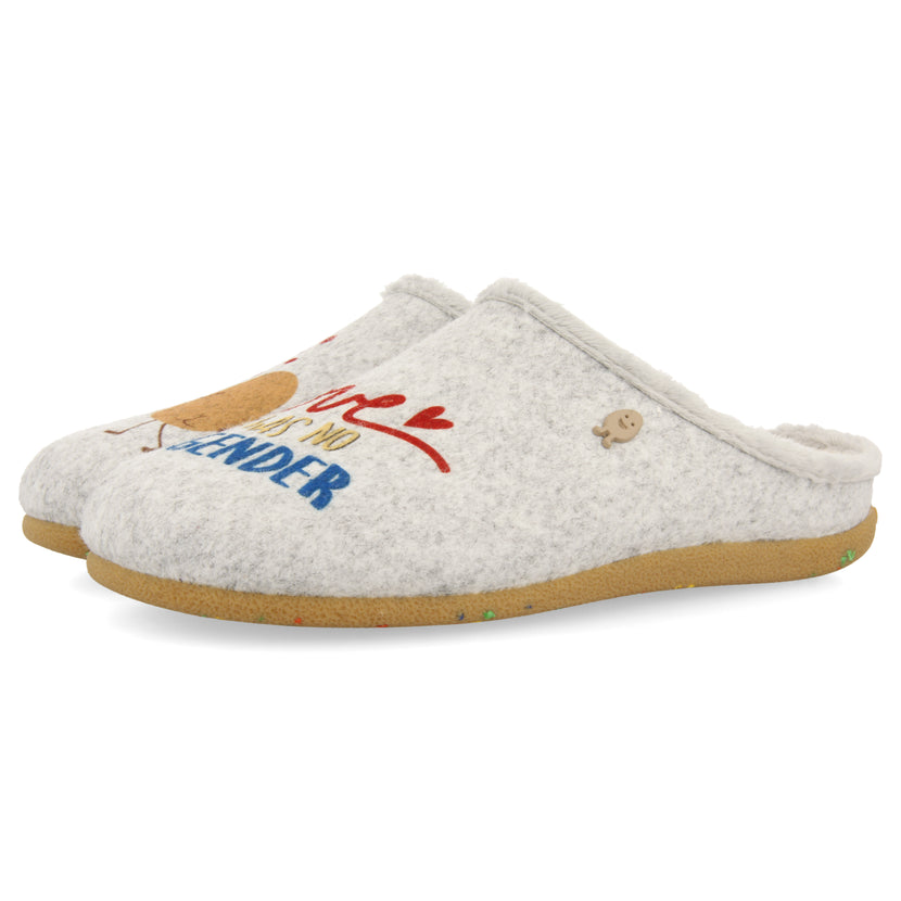 ZAPATILLAS DE ESTAR POR CASA DE LA COLECCIÓN HOT POTATOES ELPHIN