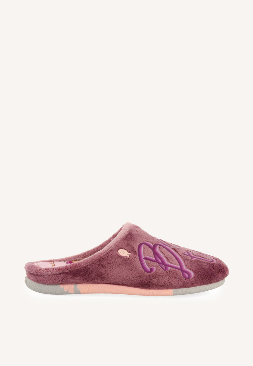 ZAPATILLAS DE CASA PELO FRASE HOSMER