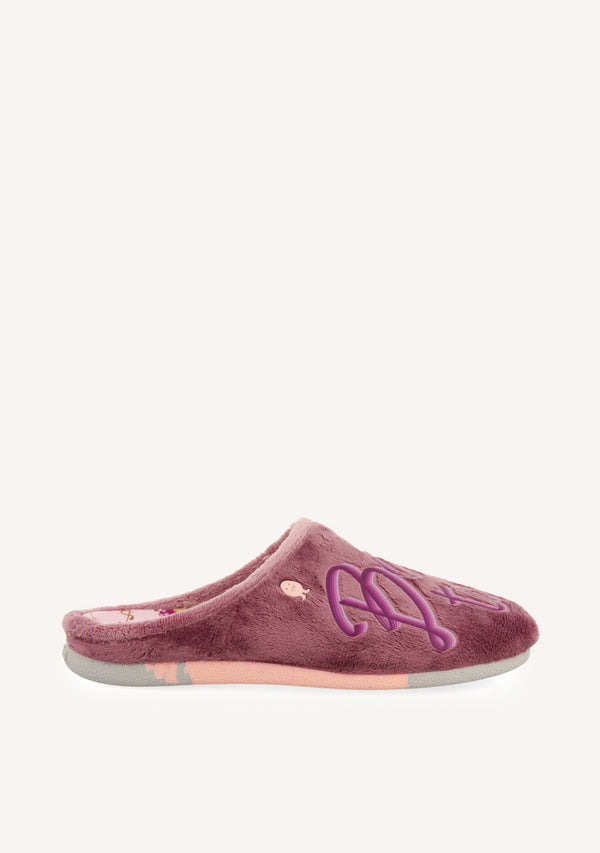 ZAPATILLAS DE CASA PELO FRASE HOSMER