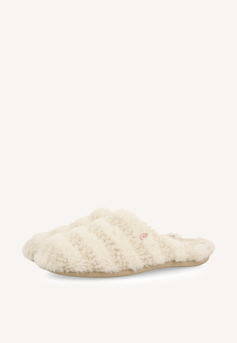 ZAPATILLAS DE CASA RAYAS PELO SKARUP
