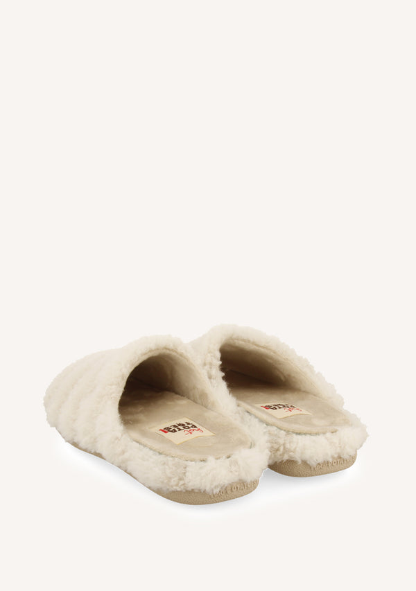 ZAPATILLAS DE CASA RAYAS PELO SKARUP