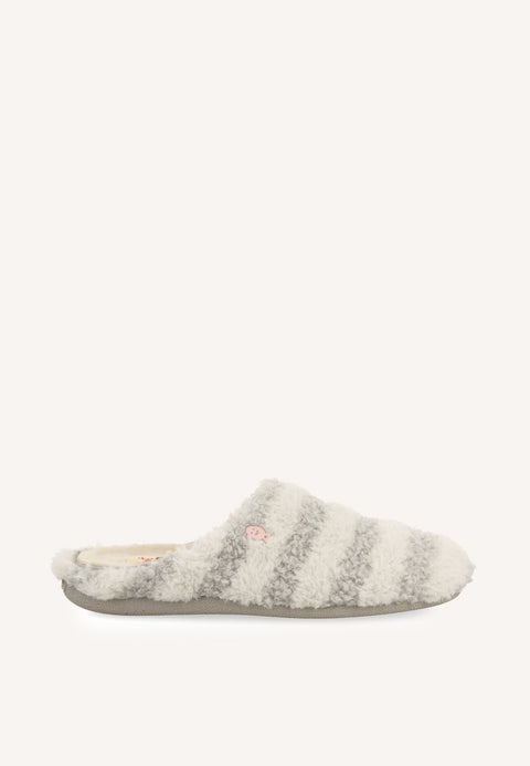 SKARUP HAIR STRIPED SLIPPERS