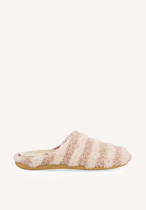 SKARUP HAIR STRIPED SLIPPERS