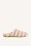 ZAPATILLAS DE CASA RAYAS PELO SKARUP