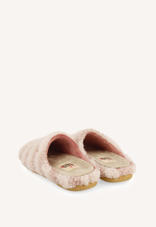 ZAPATILLAS DE CASA RAYAS PELO SKARUP