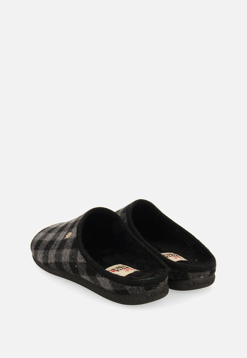 ZAPATILLAS DE CASA ESTAMPADO CUADROS SAVANNAH
