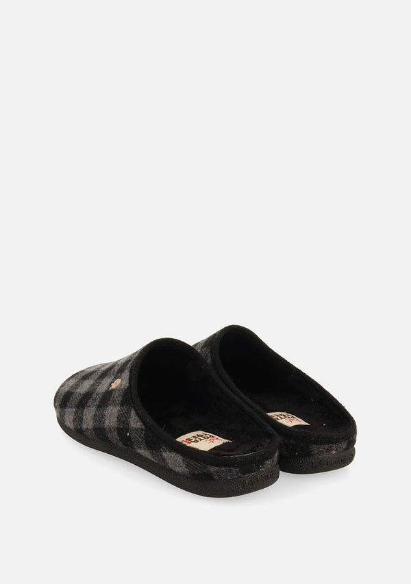 ZAPATILLAS DE CASA ESTAMPADO CUADROS SAVANNAH