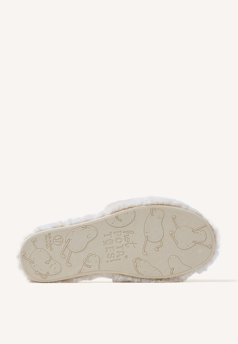 ZAPATILLAS DE CASA TIPO PALAS PELO HOLT