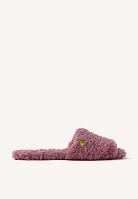 HOLT HAIRY SLIPPERS