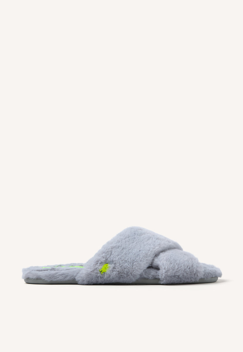 ZAPATILLAS DE CASA TIPO PALAS PELO MATTAWAN