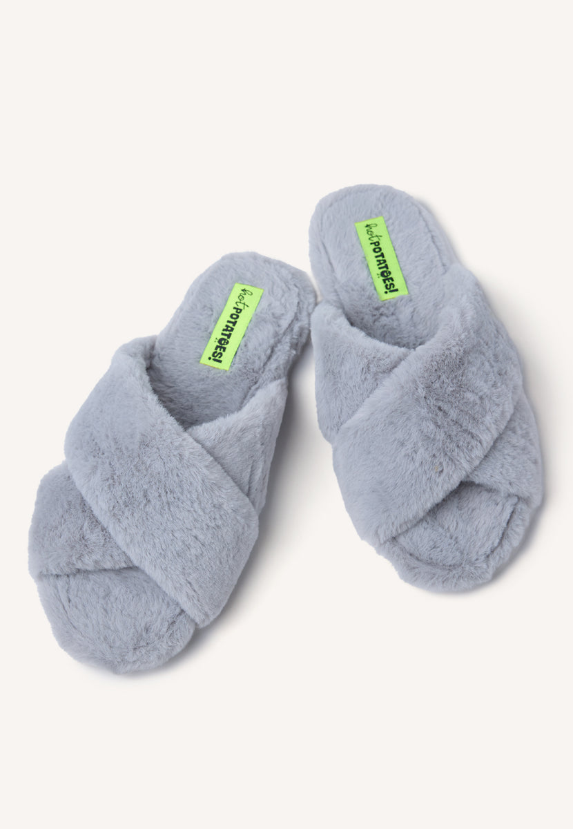ZAPATILLAS DE CASA TIPO PALAS PELO MATTAWAN