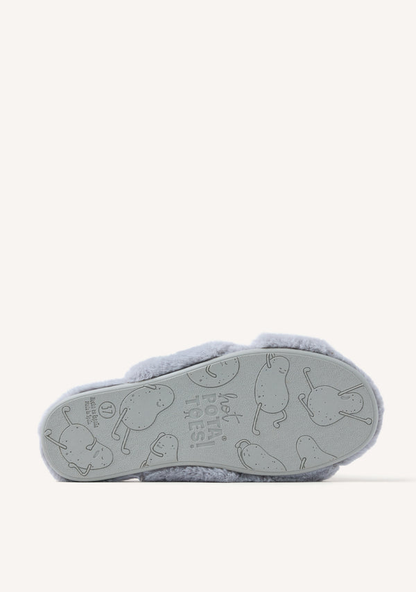 ZAPATILLAS DE CASA TIPO PALAS PELO MATTAWAN