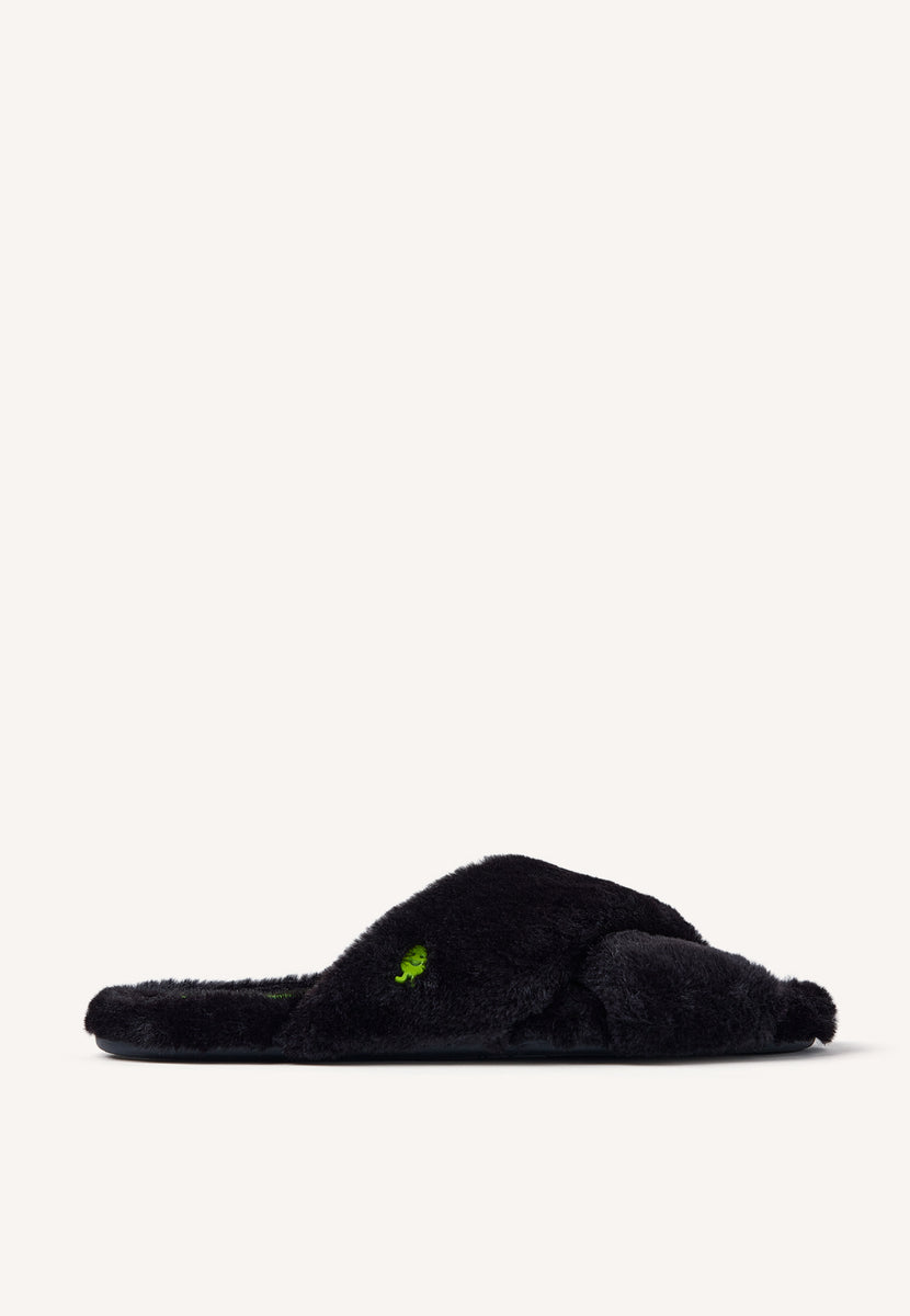 ZAPATILLAS DE CASA TIPO PALAS PELO MATTAWAN