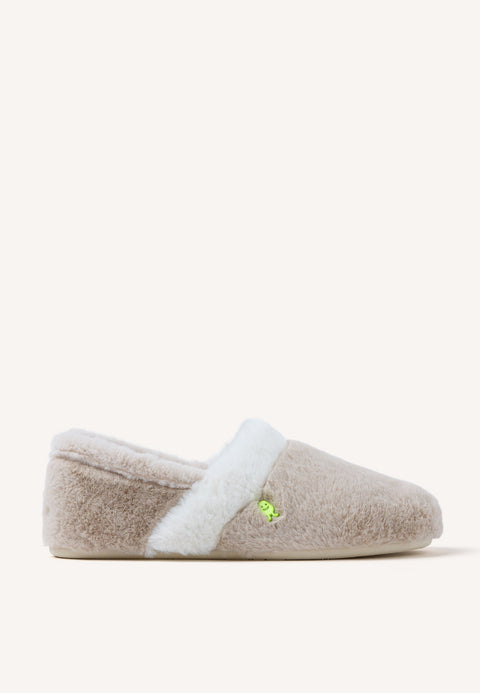 OWOSSO HAIRY CLOSED SLIPPERS