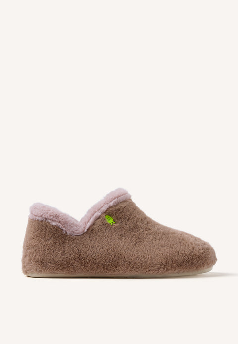 KERRICK FURRY BOOTIE SLIPPERS