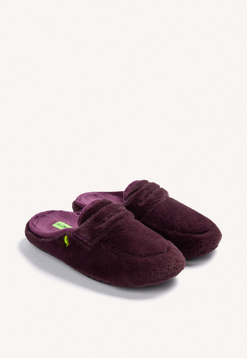 ZAPATILLAS DE CASA TIPO MOCASINES PELO HARRIETTA