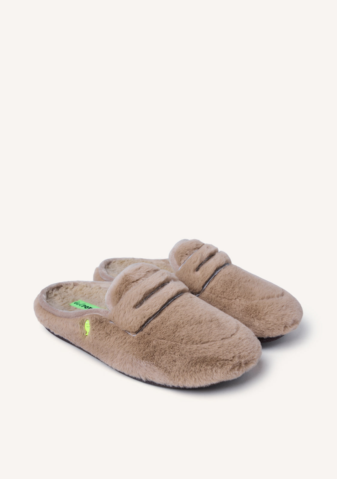 ZAPATILLAS DE CASA TIPO MOCASINES PELO HARRIETTA