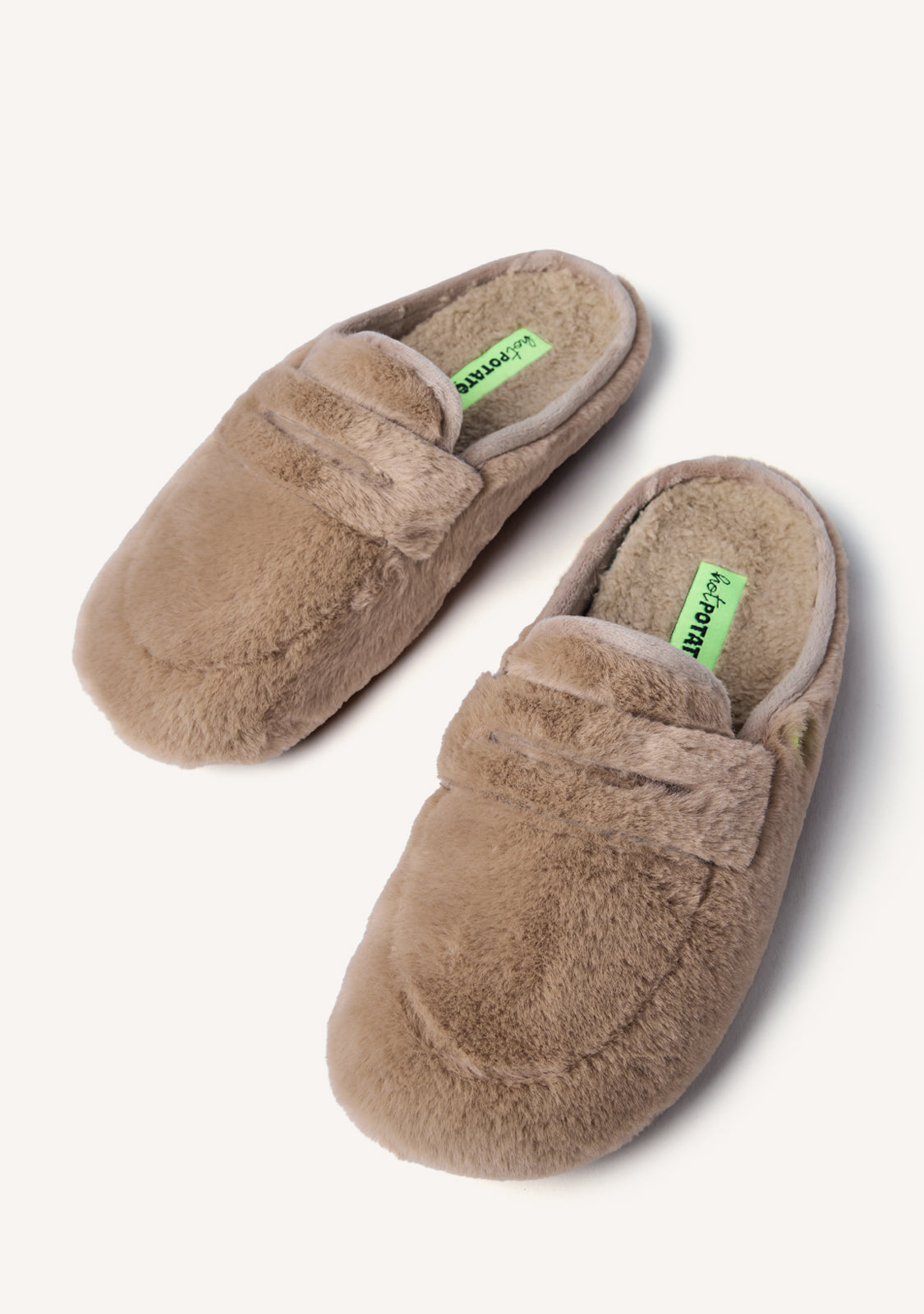 ZAPATILLAS DE CASA TIPO MOCASINES PELO HARRIETTA