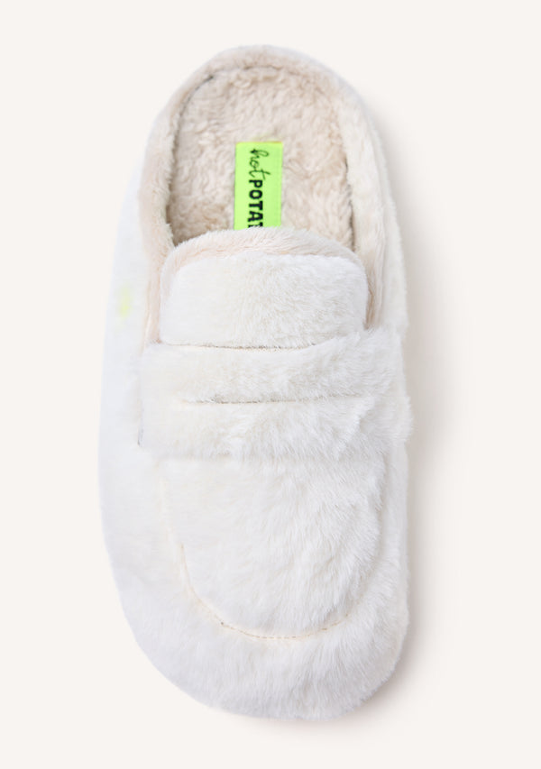 ZAPATILLAS DE CASA TIPO MOCASINES PELO HARRIETA