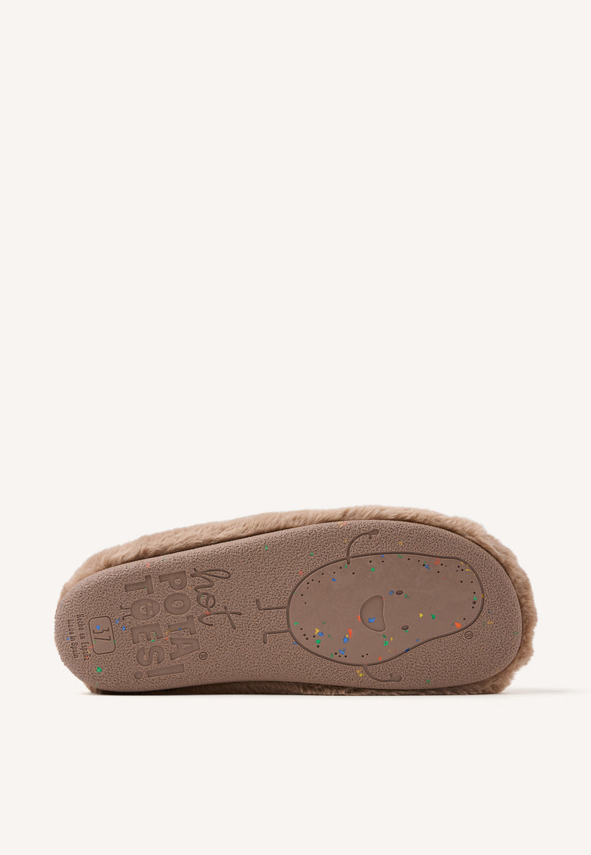 ZAPATILLAS DE CASA TIPO MOCASINES PELO HARRIETA