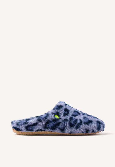 ZAPATILLAS DE CASA PELO LEOPARDO AUDUBON