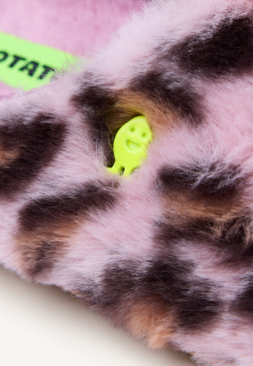 ZAPATILLAS DE CASA PELO LEOPARDO AUDUBON