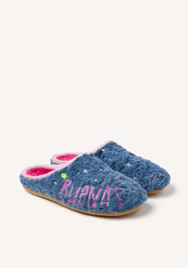 ZAPATILLAS DE CASA PELO ESTRELLAS VINING