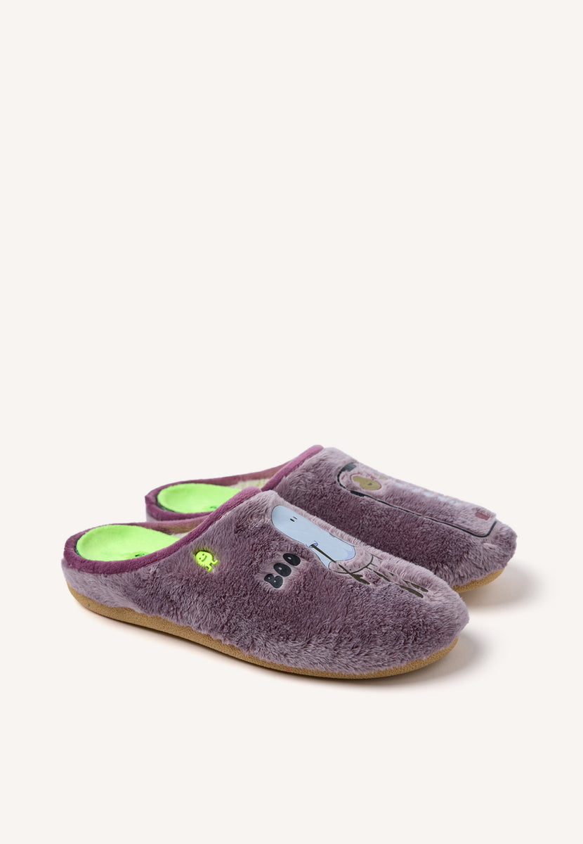 ZAPATILLAS DE CASA PELO DIBUJO SLAYTON