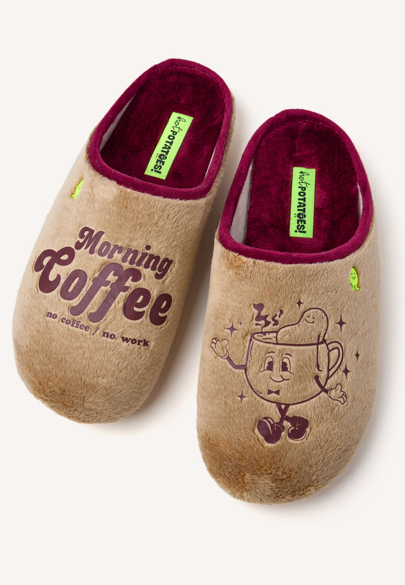 ZAPATILLAS DE CASA PELO DIBUJO Y FRASE PINCKNEY
