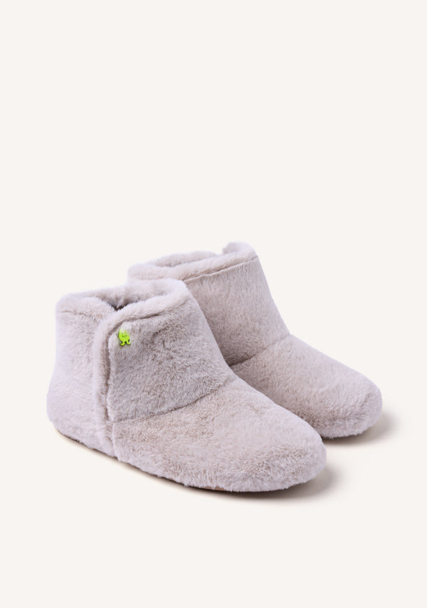 ZAPATILLAS DE CASA TIPO BOTÍN DE PELO CANDON