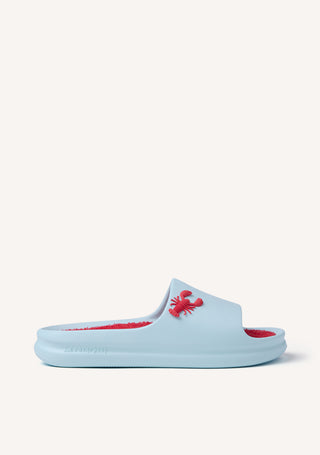 CHANCLAS TIPO PALA ESTAMPADO LANGOSTAS KONDOA