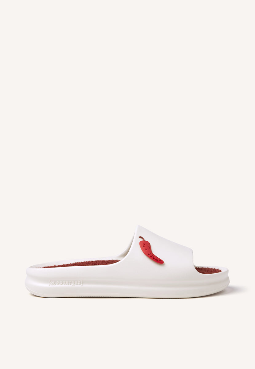 CHINELOS DE PALA ESTAMPA CHILLIES NAVARINO